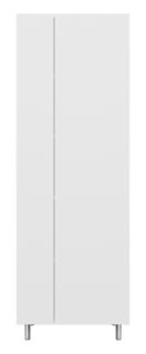 Универсальный шкаф - пенал Misty Лира 60см белый